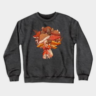 Mushroom Bouquet Crewneck Sweatshirt